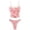 Rose, variante sur Gpoecd Tankinis pour Femmes Sans Bretelles Coupe Ajustée Imprimé Floral Nœud Dos Nu Ensemble Tankini Deux Pièces pour Bikini Plage Maillot de Bain pour Femmes Tankini Rose,m