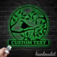 thumbnail image 4 of Handmadetneonsign Robin Metal Wall Art, Robin Metal Sign Wall Decor, Robin Bird Metal Wall Decor, 4 of 5