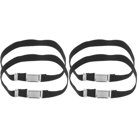 Children's Belt 4 Pcs Belts for Kids Magnetic Boys Leash Decor Leather Rubber Nylon Girl