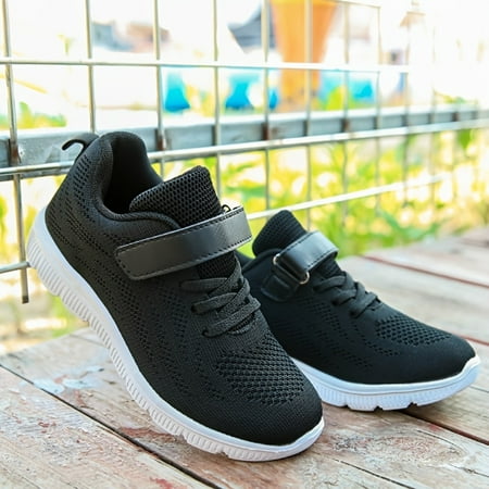 

Boy‘s Breathable Mesh Athletic Sneakers Lightweight Comfortable Casual Sport Shoes For Walking Running Kids Children