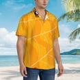 thumbnail image 5 of Daiia Happy Halloween Hawaiian Shirt for Men Gentle Cotton Regular Short Sleeve Casual-3X-Large, 5 of 9