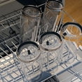 thumbnail image 5 of Washranp Stainless Steel Dishwasher Bottles Holder,Easy to Install Space-saving Draining Stand Cup Drying Rack for All Common Dishwashers, 5 of 7