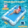 thumbnail image 3 of Balsas inflables para piscina de bronceado Retizan para adultos con almohada, 3 of 6