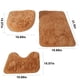 thumbnail image 2 of Baño Alfombras para Baño Baño Alfombras Conjuntos 3 Piezas de Alfombra de Baño, Alfombra de Bañera Antideslizante Ultra Suave Y Alfombra de Baño Absorbente, Alfombra de Baño, Alfombra de Baño Alfombra, 2 of 7
