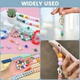 thumbnail image 3 of Evjurcn 200 Pcs Silicone Beads Round Silicone Beads Bulk 20 Colors Silicone Loose Beads Soft Silicone Bead Set 15mm Round Beads Set Silicone Craft Beads for DIY Necklace Bracelet Jewelry, 3 of 9