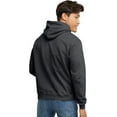 thumbnail image 3 of Hanes EcoSmart Hoodie, Midweight Fleece, Pullover Hooded Sweatshirt for Men, 3 of 8