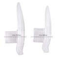 thumbnail image 3 of PANA 100pcs Nail Replacement Tips For Flexible Nail Training Practice Hand - Clear (Tips Only), 3 of 8