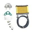 thumbnail image 2 of Enfriador de aceite de motor de motocicleta Zulema aluminio 125cc 140cc 150cc, 2 of 7