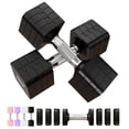 thumbnail image 1 of Juego de mancuernas ajustables Upspeed 40 kg/88,18 libras 4 en 1, color negro, 1 of 8