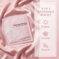 thumbnail image 4 of SOOVVY Energizing Pink Collagen Jelly Gel Mask , Overnight Face Mask for Glass Glow Skin Care ,Moisturizing Collagen Face Mask, Korean Skincare, 4ea, 4 of 12