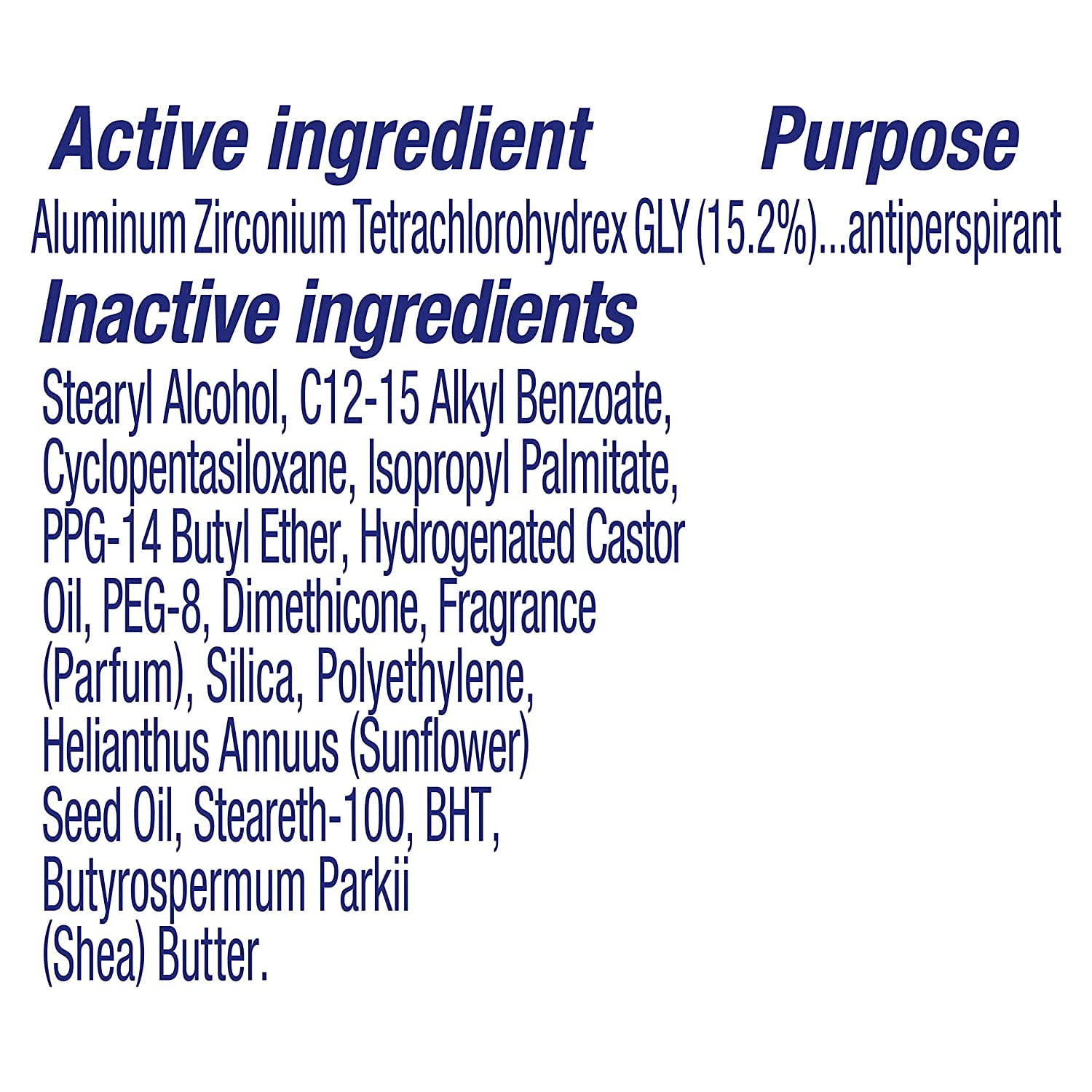 Dove Advanced Care Anti-Perspirant, Shea Butter 2.60 oz (Pack of 6)