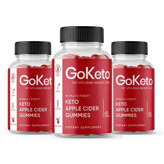 Go Keto Apple Cider Gummies, 180 Count