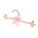 thumbnail image 1 of Percha para ropa con cuentas, percha para pantalones con lazo de perlas, perchas decorativas para Percha Clips Rosa, 1 of 9