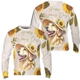 thumbnail image 3 of Happy Women's Day Golden Retriever Sunflower Vintage Proud Mom All Over Print 3D Sweatshirt Unisex Merch Goldens Dog Lover Gifts Idea - 02030, 3 of 6