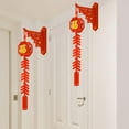 thumbnail image 5 of Abbraccia 2 Pieces Chinese New Year Hanging Decorations 2024 Characters Door Sign for Holiday Bedroom Lunar Year Celebration D, 5 of 7