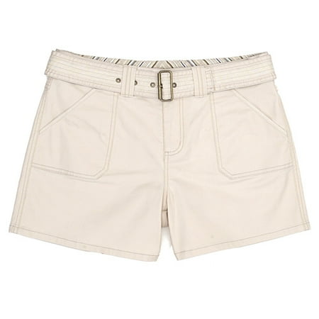 Faded Glory - Women's Belted Stretch Twill Short