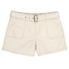Faded Glory - Women's Belted Stretch Twill Short