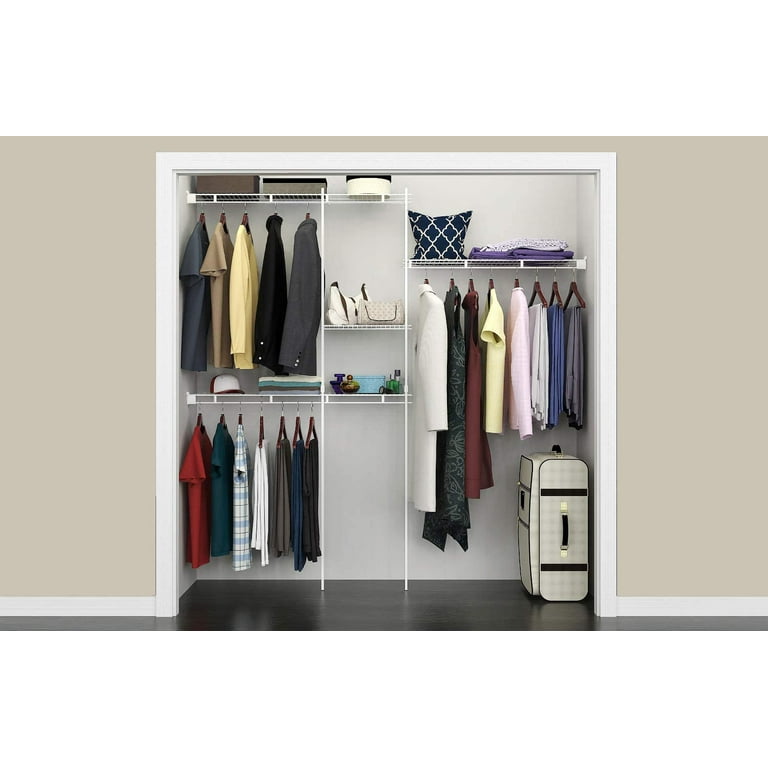 ClosetMaid 60 W Wire Closet Organizer Kit & Reviews