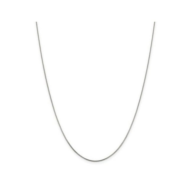 18 Inch Sterling Silver Box Chain (0.800mm)