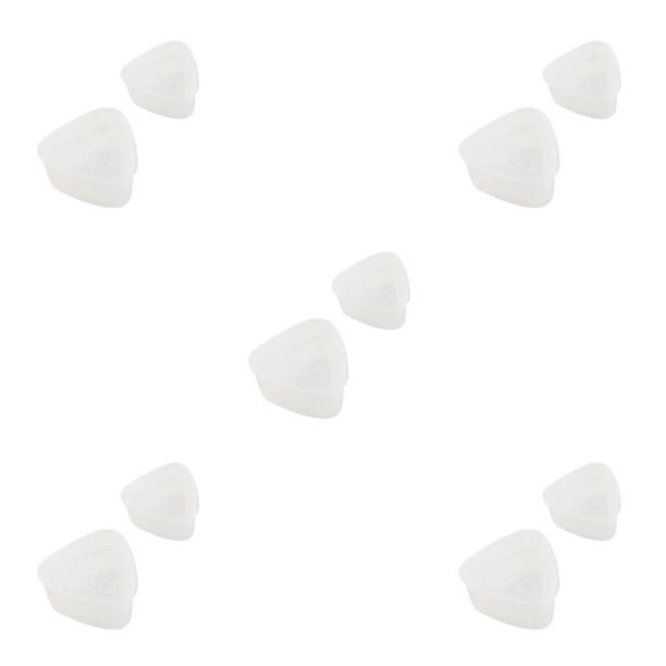 Bewildely Molde Triangular de bolas de arroz de 2 piezas, molde para hacer Sushi hecho a mano, herramienta transparente de comida DIY, accesorios de cocina 2 piezas 5piezas Bewildely CBP254613