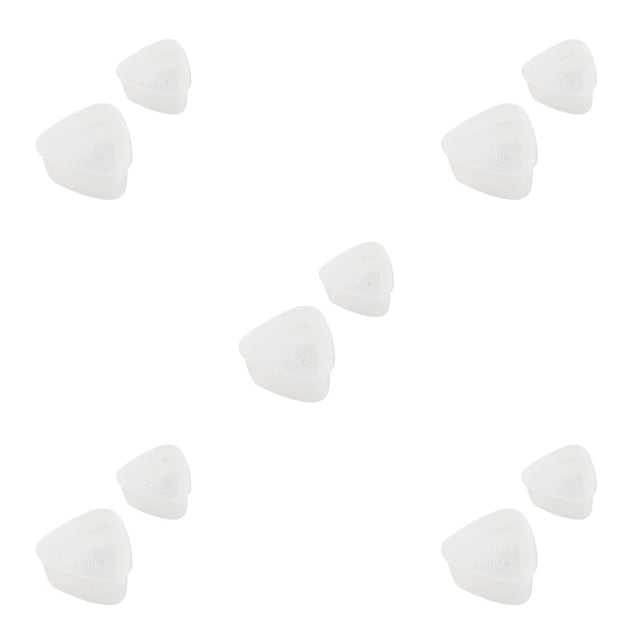 Matsuzay Molde Triangular de bolas de arroz, 2 piezas, antiadherente, para hacer Sushi, Kit de troquel, herramienta transparente para alimentos, 2 piezas 5piezas Matsuzay CBP254613