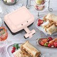 thumbnail image 1 of Machine à Petit-Déjeuner Compacte avec Grille-Pain à Double Face, Mini Machine à Griller, Machine à Presser, Machine à Petit-Déjeuner pour Cuisine Maison, 1 of 7
