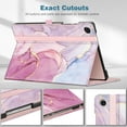 thumbnail image 2 of Fintie Case for Samsung Galaxy Tab A11+ Plus 2025/ A9+ Plus 11 Inch 2023, Multi-Angle Viewing Smart Stand Back Cover with Pocket Auto Wake/Sleep, Dreamy Marble, 2 of 11