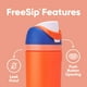 thumbnail image 3 of Botella de agua Owala Kids FreeSip aislada 470 mL Blue Citrus, 3 of 5