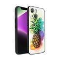 thumbnail image 1 of Compatible with iPhone 14 Plus Phone Case, pineapple-fruits-905 Case Silicone Protective for Teen Girl Boy Case for iPhone 14 Plus, 1 of 1