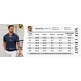 thumbnail image 6 of COOFANDY Men' Knit Shirts Knitted Polo Shirts for Men Short Sleeve Textured Daily Casual Wear Polos, 6 of 6