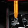 thumbnail image 3 of LAICAIW Short Shifter Knob Car Weighted Stick Shift Gear Knob Shifting Lever Fit Most Automatic Manual Vehicle (Gold), 3 of 7