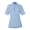 Carolina Blue, variant on Women's Ice Fil Lite Short Sleeve Riding Shirt, Color: Purple, Size: 2XS