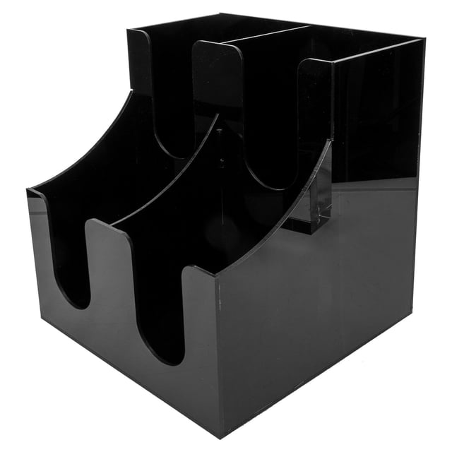 UPOUART De Vasos Desechables Organizador De Acrílico Para Color Negro Para Hogar