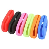 LULULION Car Key Fob Cover Red Silicone Daily Use 1Pack