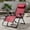 Dark Red, variant on Resenkos Oversize Lounge Chair with Cup Holder of Heavy Duty for outdoor-Beige, Adjustable Zero Gravity Lounge Chair
