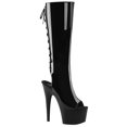 thumbnail image 2 of ADORE-2018, 7'' Heel 2 3/4'' Platform Open Toe/Heel Knee Boot, 2 of 7