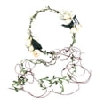 thumbnail image 2 of Diadema de flores boho Zulema Corona Floral ajustable para mujeres y niñas, 2 of 8