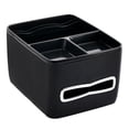 thumbnail image 2 of koolsoo Universal Car Armrest Storage Box Tissue Box Automotive Cup Holder Auto Interior black, 2 of 9