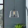 thumbnail image 6 of Home Decorators Collection Desmond 60-Watt 1-Light Black Pendant, 6 of 7
