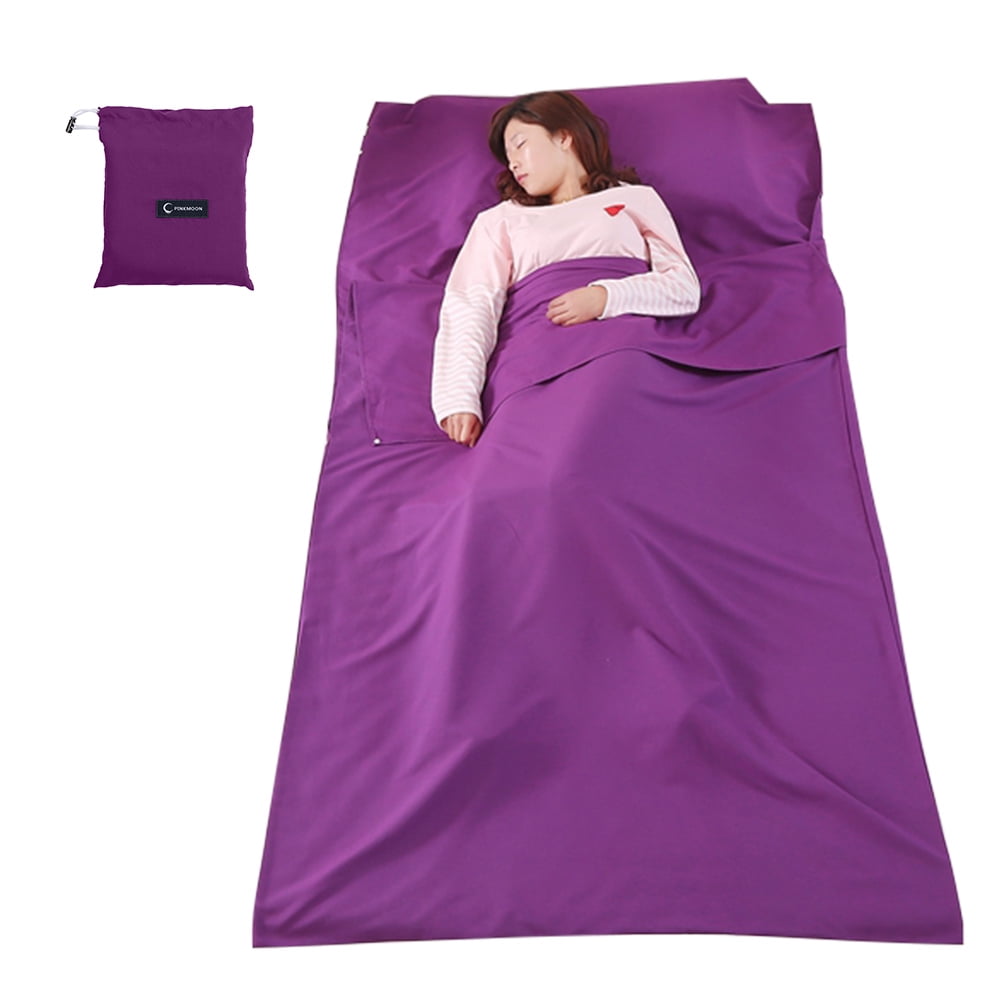 travel sleep sack with zipper