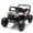 Black, variant on Ambifirner 12V Kids Ride-On UTV with 2.4G Parent Remote, Swing Function & Slow Start, Front Shock Absorbers for Ages 3-5