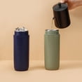 thumbnail image 1 of YAOMOBB Tea Cup Insulated Water Cup Large Capacity Bottom Sucker Design Portable Stainless Steel Mug, 1 of 5