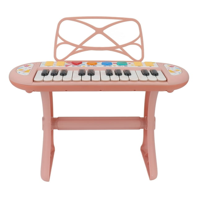 Kids Keyboard Piano, Interesting Burrs Free Children Electronic Piano 24 Keys For Home