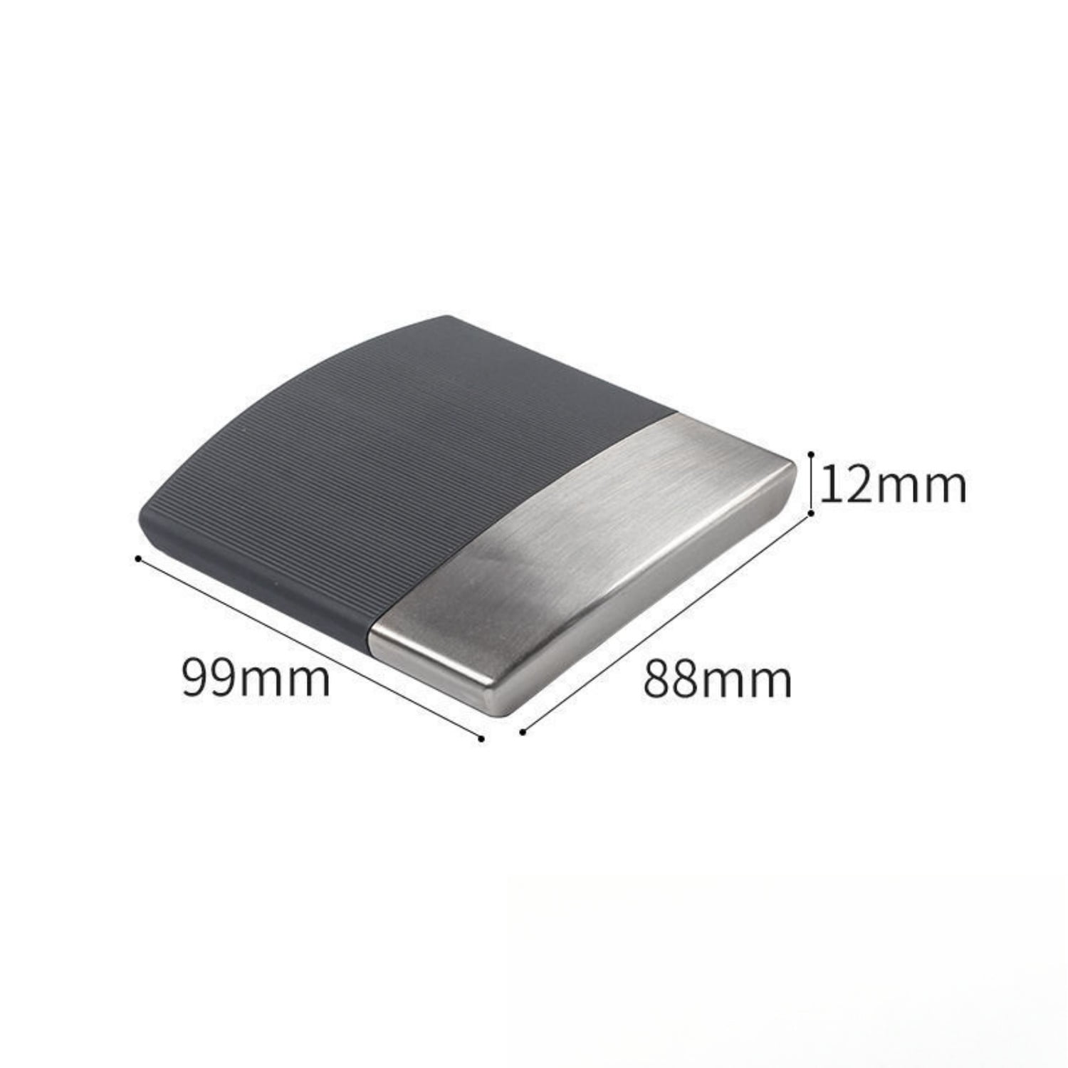 Stainless Steel Cigarette Case Card Slot Holder Non-Slip Ultra-Thin Multi-Purpose Storage Accessories