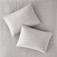 thumbnail image 3 of Mainstays Cotton-Rich T-Shirt Soft Jersey Pillow Sham Bedding, Standard/Queen, 2 Pack, Gray, 3 of 7