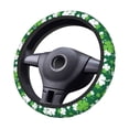 thumbnail image 2 of KLL Happy saint Patricks day Car Steering Wheel Cover, Universal 15 inch, Soft Elastic and Comfortable,Car Accessories Decorations, 2 of 6