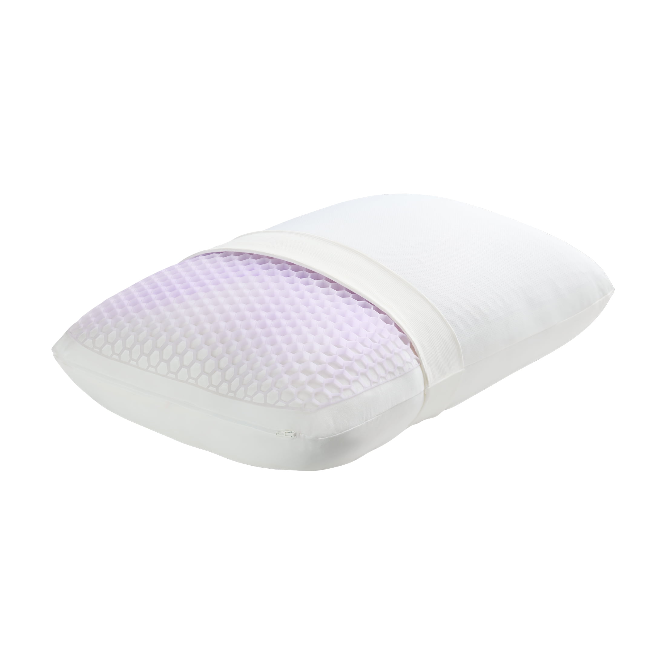 (2 pack) Purple GridCloud Pillow, Honeycomb Gelflex Top Layer, Hypoallergenic, Down - Alternative