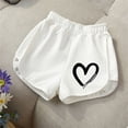 thumbnail image 2 of Byoo Infant Girl's Hummingbird Floral Print Leggings Solid Casual Pants Sports Bottoms,White, 2 of 4