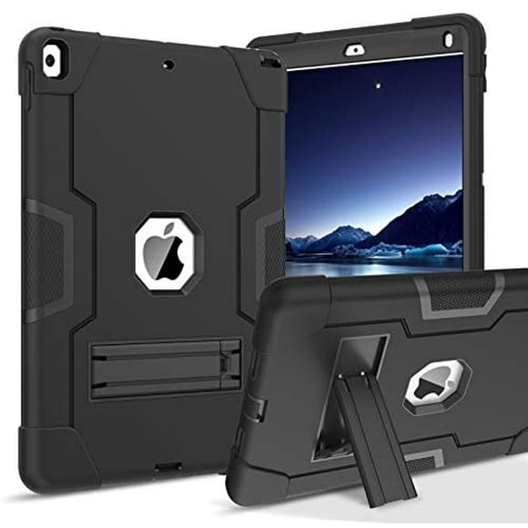 DUEDUE Étui pour iPad Air 3 10.5” 2019 (3ème Génération), Étui pour iPad Pro 10.5 2017, Antichoc Hybride Robuste en PC Dur