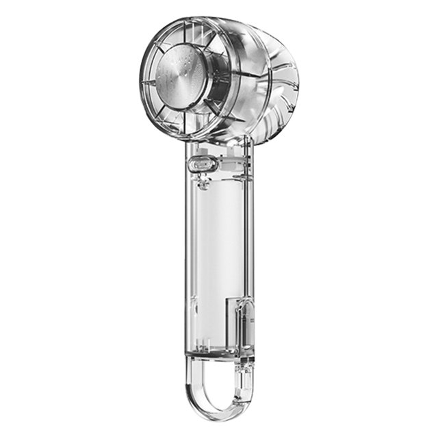 Fan Turbo Portable Handheld Transparente USB Regalos Recargables ()